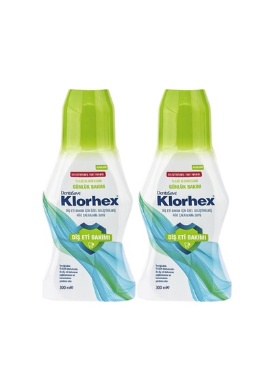 Klorhex Günlük Bakım Ağız Çalkalama Suyu 300 Ml X 2