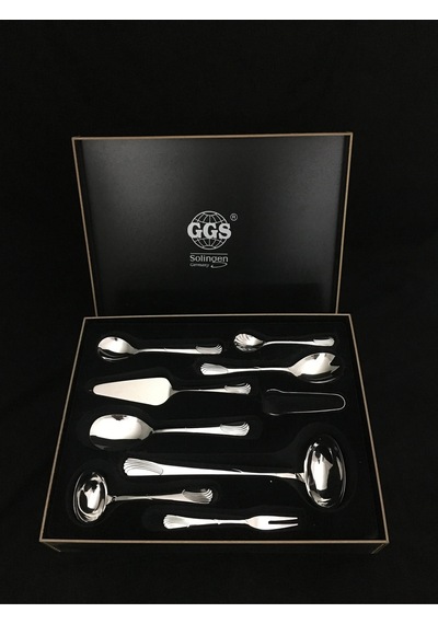Ggs Solingen Petra Mat 96 Parça Çatal Kaşık Bıçak Takımı Füme