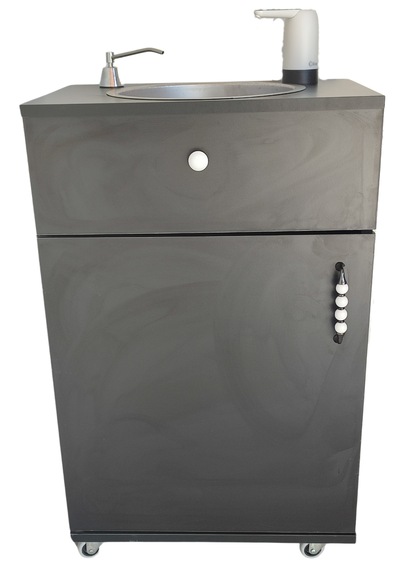 Seyyar Lavabo L20 Siyah Siyah