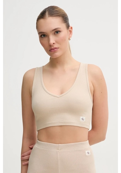 Calvin Klein Kadın Bej Spor Sütyeni J20j225246 Aea