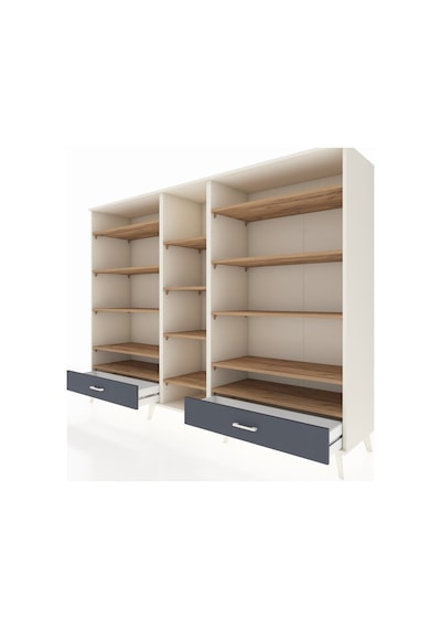 Hyperion Dolap 14 Raflı 2 Çekmeceli 220x44x163 Aytaşı-çam/antras Aytaşı-çam/antrasit Hyperion Dolap 14 Raflı 2 Çekmeceli 220x44x163 Aytaşı-çam/antras Aytaşı-çam/antrasit