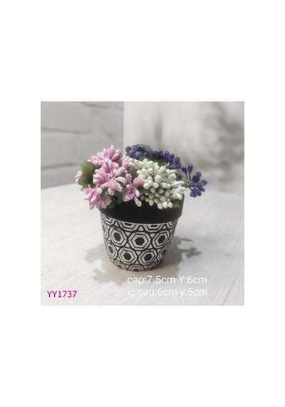 Yy1737-6gen Saksı Silikon Kalıp