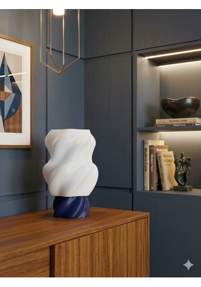 Neolab Modern Twist: Tasarım Dekoratif Masa Lambası Çok Renkli