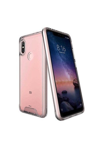 Xiaomi Redmi Note 6 Pro Kilif Seffaf Sararmaz Gard Silikon 391288267