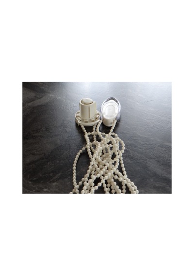 Krem Zebra Ve Stor Mekanizma Zinciri 32 Mm Krem