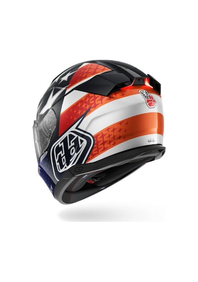 Skwal I3 Us Flag Kapalı Kask Brw Çok Renkli