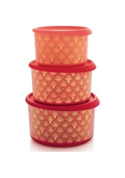 Tupperware Parıltı Set 3'lü Çok Renkli