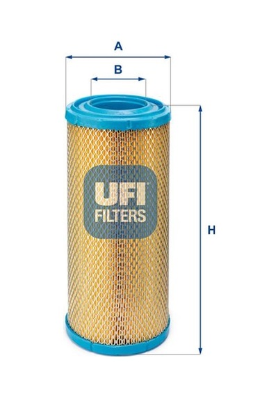 Ufı 2723200 Hava Filtresi Iveco Daıly 35.8 2.5l Dıesel 96- 98 1908868-1908233-50312000-a57833