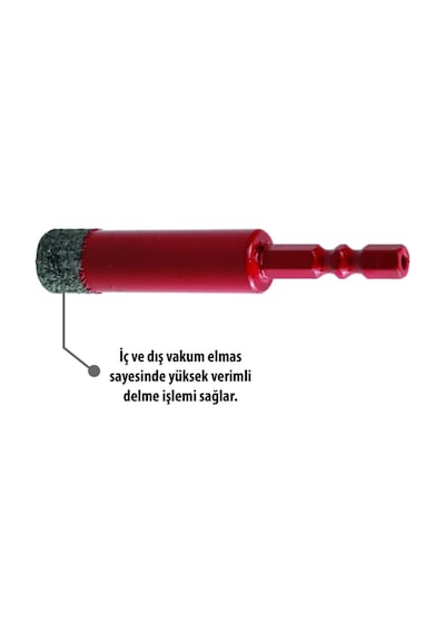 Mermer Granit Panç Hex 16mm Spa54171 Spars