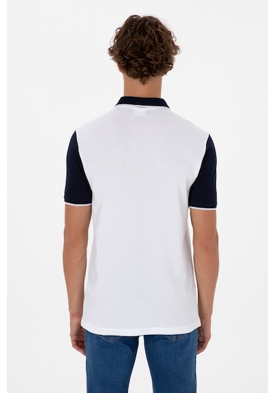 U.s. Polo Assn. Erkek Beyaz Tişört 50306871-vr013 Beyaz