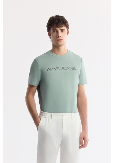 Avva Erkek Beyaz Yanı Lastikli Gofreli Bi-stretch Slim Fit Chino Şort A51y3730