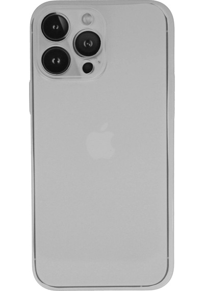 Gld-spt- Newface Apple Uyumlu iPhone 13 Pro Kılıf Pp Ultra İnce Kapak - Beyaz
