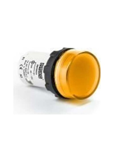 Emas MBSD024S MB Serisi Plastik LED'li 24V AC/DC Sarı 22 mm Sinyal