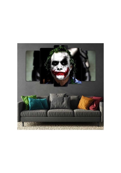 Joker - 5 Parçalı Tablo Görsel - 702503796 Görsel