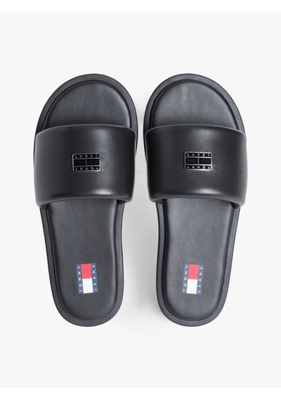 Tommy Hilfiger Tjw Soft Padded Casual Slıde Kadın Siyah Terlik - En0en02950