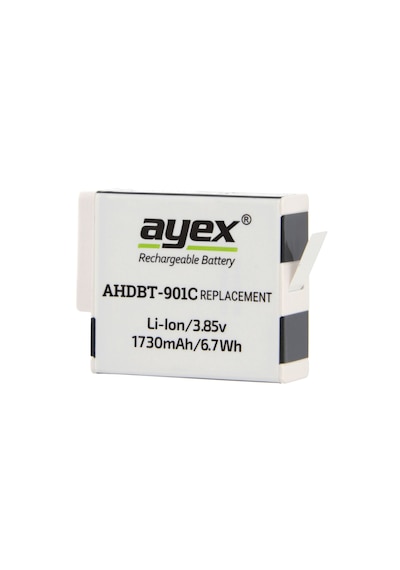 Ayex AHDBT-901C GoPro Hero 9, 10,11, 12 İle Uyumlu Batarya
