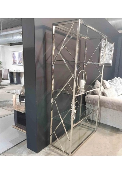 Vilma Paslanmaz Metal Kitaplık&duvar Rafı