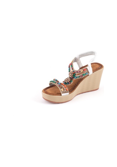 Guja 155 Kadın Sandalet Guj-y6-00155567 Gümüş