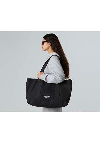 The North Face Circular Cotton Tote Omuz Çantası Nf0a88tnjk31siyah Siyah