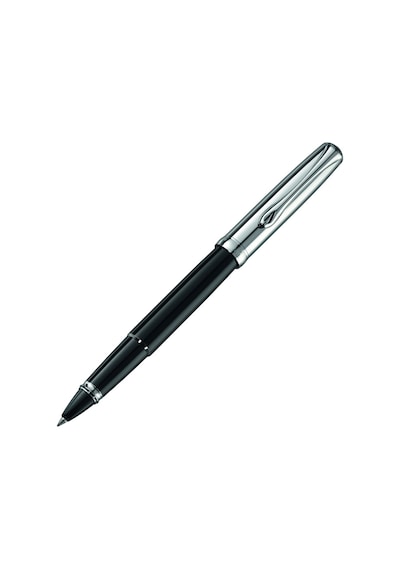 Diplomat D20000078 Excellence B Siyah Krom Roller Kalem