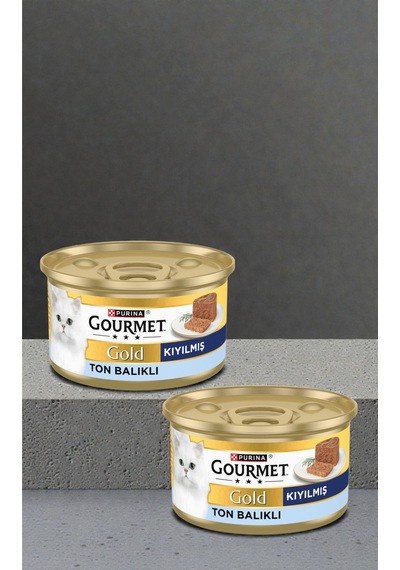 Gourmet Gold Kıymalı Ton Balıklı Kedi Maması 85 G X 2 Adet
