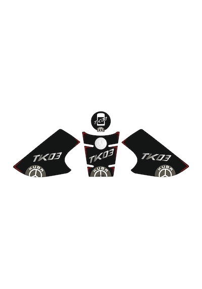 Kuba Tk-03 2021-2024 Uyumlu Tank Pad Seti Çok Renkli