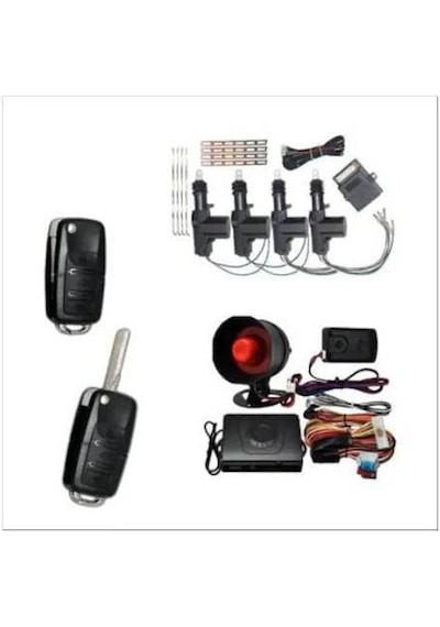 Sustalı Model Oto Alarm Seti + Oto Merkezi Kilit Sistemi