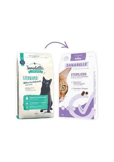 Sterilized Kısırlaştırılmış Tahılsız Kedi Maması 2 Kg