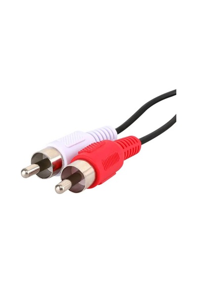 2 Rca Erkek -3 5Mm Stereo Dişi Ses Dönüştürücü