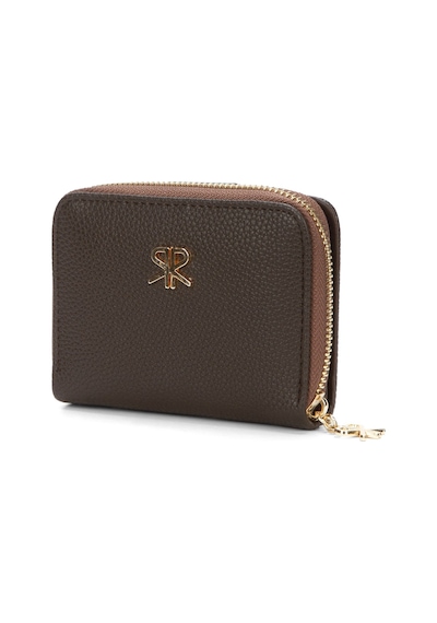 Adelina Bags Kadın Yumuşak Dokulu Küçük Cüzdan Kahve