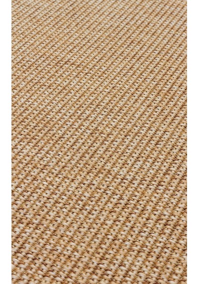 Bespoky Modern Düz Koridor Halısı Kilim Bej