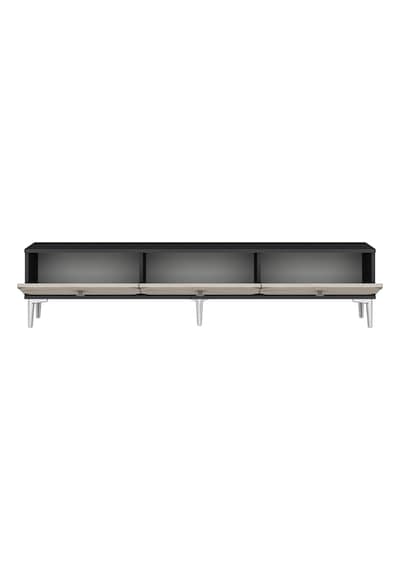 Tsa1832ag Slim Tv Stand, Tv Sehpası Antrasit-gold 180cm