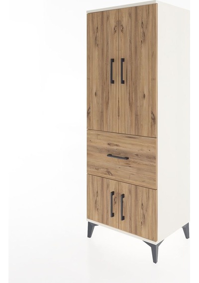 Hyperion Dolap 3 Raflı Tek Çekmeceli 4 Kapaklı 60x44x163 Ayta... Aytaşı