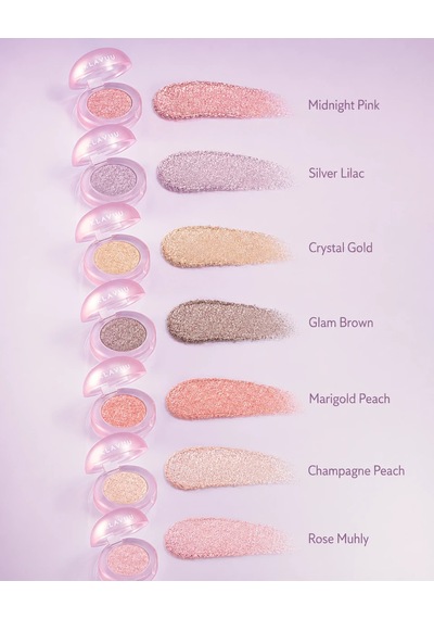 Klavuu Urban Pearlsation Sparkle Eyeshadow 7 Rose Muhly - İnci Tozu İçeren Far