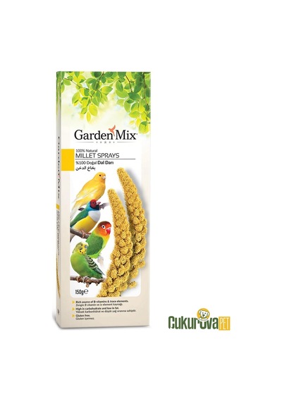 Garden Mix Platin Sarı Dal Darı Kuş Yemi 150 Gr