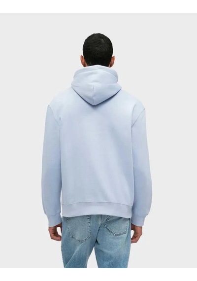 Calvin Klein Ls 350fleece Collegıate Hoodıe Mavi Erkek Sweatshirt