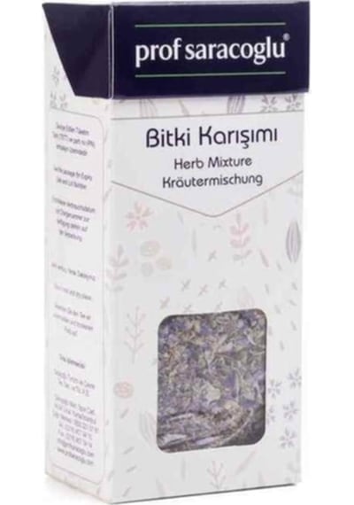 Prof Saracoglu Civanperçemi Karabaş Biberiye Bitki Karışımı Çay 100 G