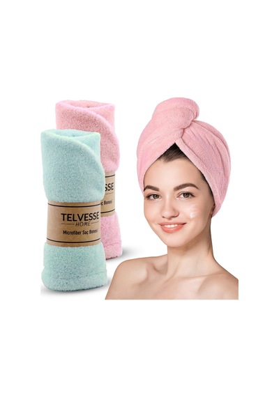 Mikrofiber Saç Havlusu Süper Emici Hızlı Kuruyan Türban Saç Havlusu Şapkası Uzun Kıvırcık Kalın Saçlar İçin Duş Saç Kurutma Havlusu, Plaj Havuz Banyo Kullanım 2li Pembe + Turkuaz Sku: Zeusb0dyk58 4 Renk Mikrofiber Saç Havlusu Süper Emici Hızlı Kuruyan Türban Saç Havlusu Şapkası Uzun Kıvırcık Kalın Saçlar İçin Duş Saç Kurutma Havlusu, Plaj Havuz Banyo Kullanım 2li Pembe + Turkuaz Sku: Zeusb0dyk58 4 Renk