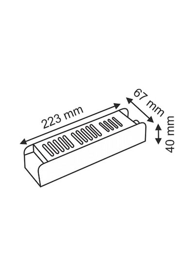 Helios Slim Led Trafo 12V-27 Amper-320W