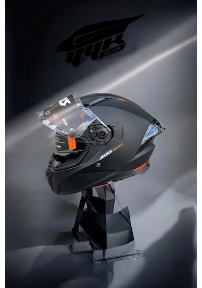 Panther Sv A1 Matt Black Motosiklet Kaskı Çok Renkli