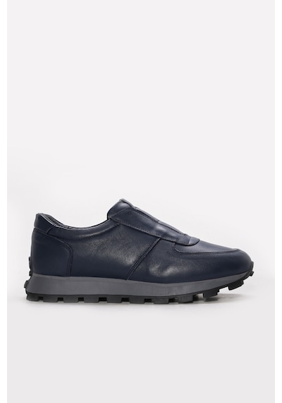 Fast Step Hakiki Deri Erkek Casual Ayakkabı 154ma708-1 Lacivert