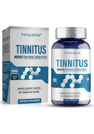Vıvalıfer Tinnitus Relief For Ringing Ears Cognitive 1200mg 120 Caps