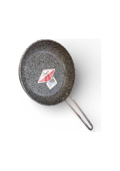 Taşhan Stone Saplı Tava 24 Cm Antrasit