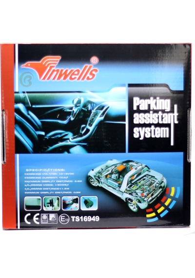 İnwells Park Sensörü E2 Ekranlı Ses İkazlı Gri