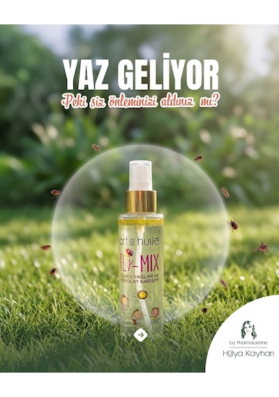 Flymix 50 Ml Aromaterapik Mist