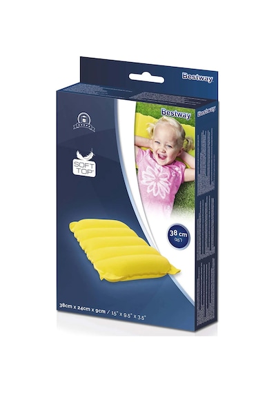 Bestway 2 Adet Şişme Yastık Sarı 67485S Sarı
