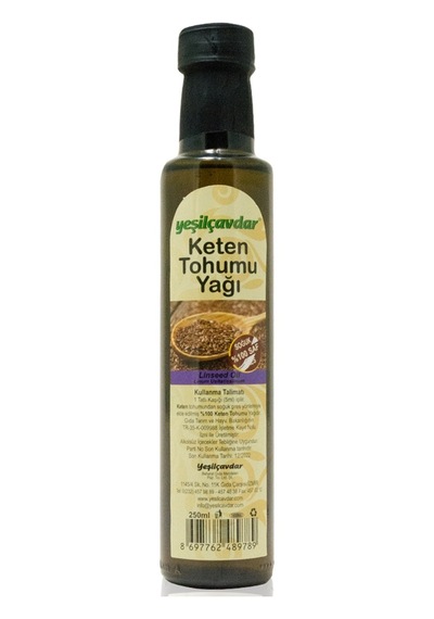 Yeşilçavdar Keten Tohumu Yağı 250 ML