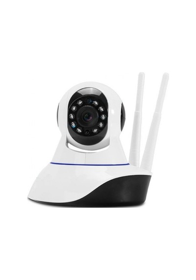 Çift Antenli 360 Derece Kablosuz Uzaktan İzleme Bakıcı İp Kamera