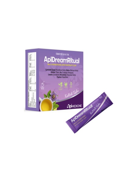 Apimedicine Apidreamritual Fonksiyonel Bitki Ekstrakt Çayı 12 Stick 84 G Stick Bitki Çayı Ekstrakt Form Günlük Bitki İçeceği