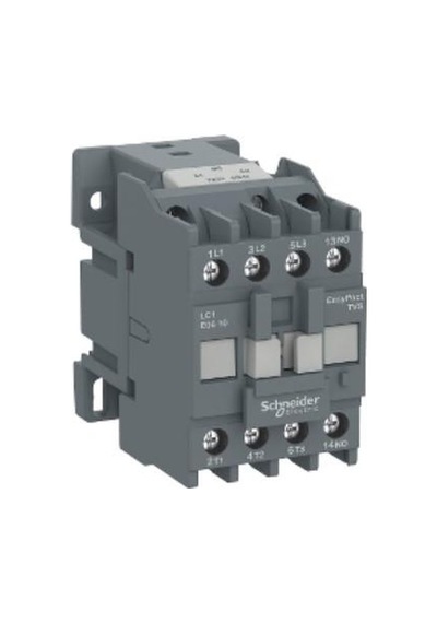Schneider,75KW 150A 3P 100-250V AC/DC TeSys Stnd. Kontaktör,LC1G1